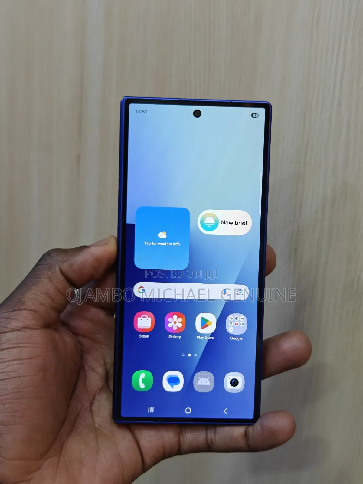 Samsung Galaxy Z Fold7 256 GB Blue