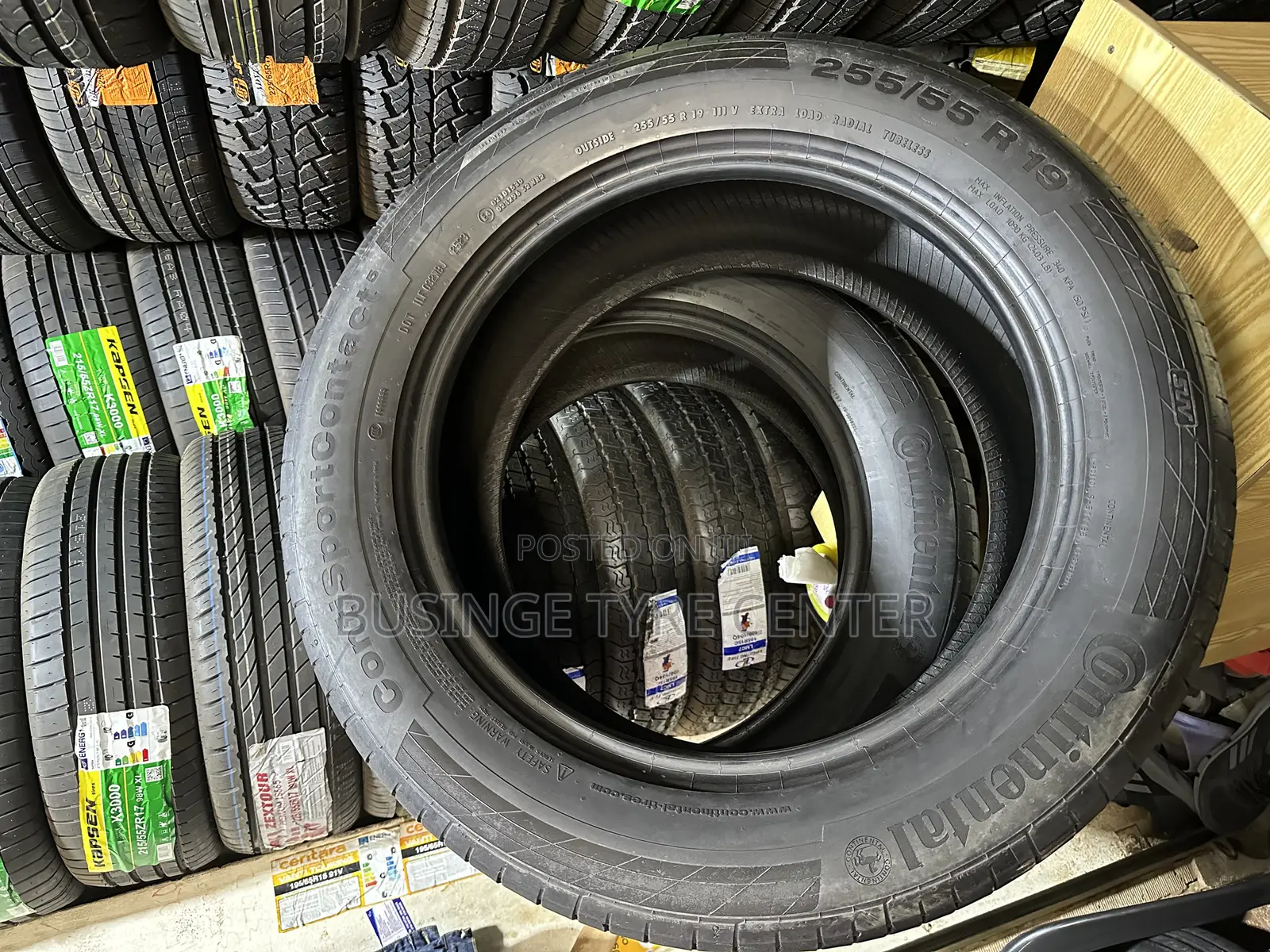 255/55r19 Continental Tires Good Condition From Japan