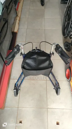 Drive Medical 3-Wheel Rollator Walker, for Mobility Assistance.