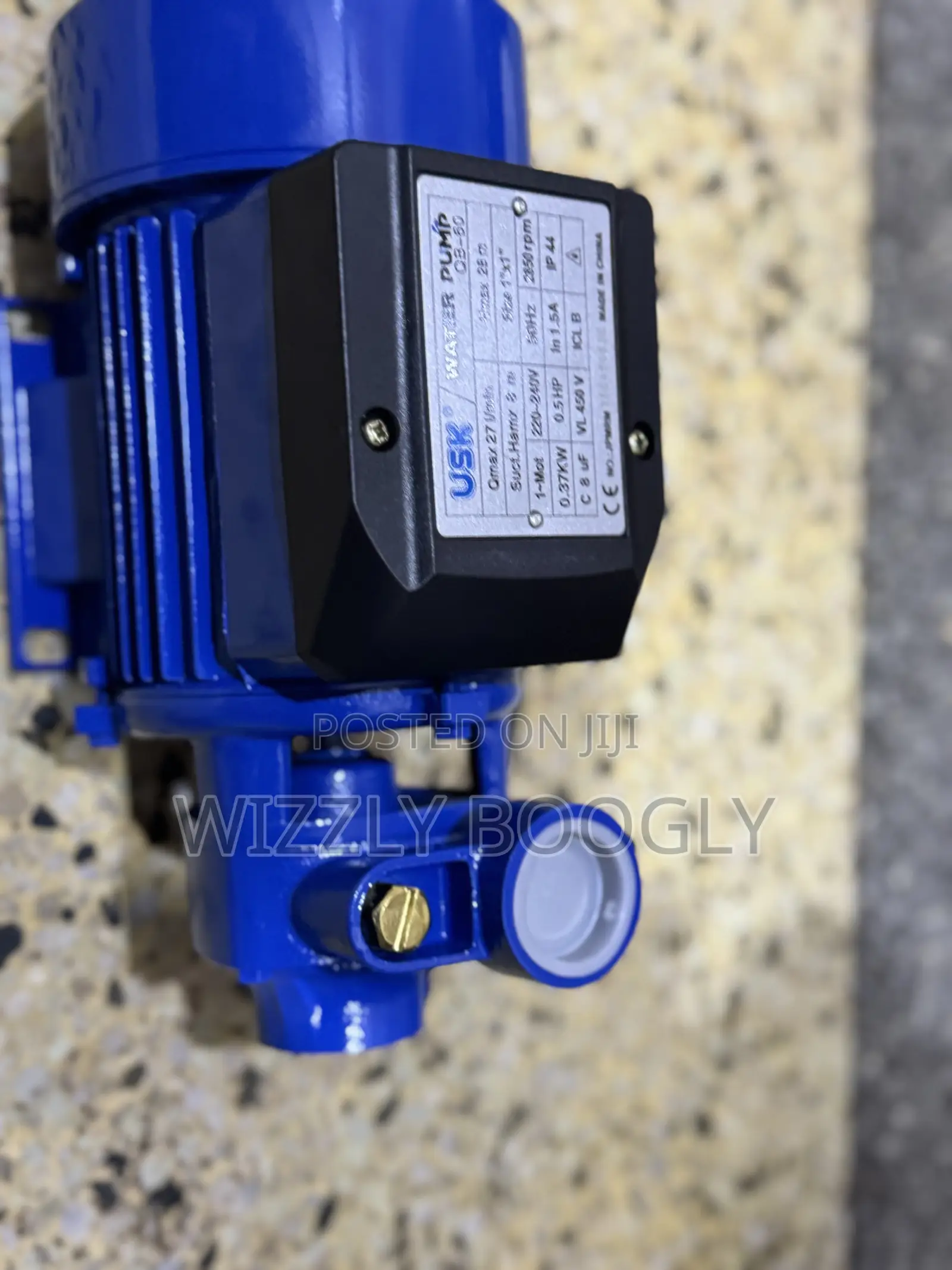 Original Usk Surface Water Pressure Booster Pump 0.5 Hp