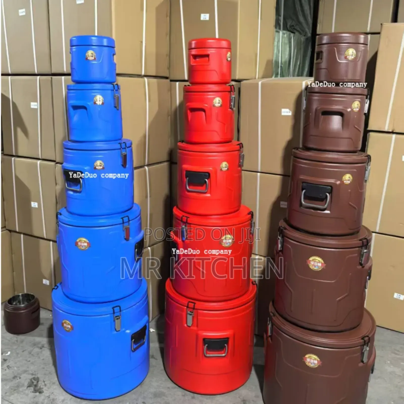 Set of 5 Insulated Food and Cooler Box