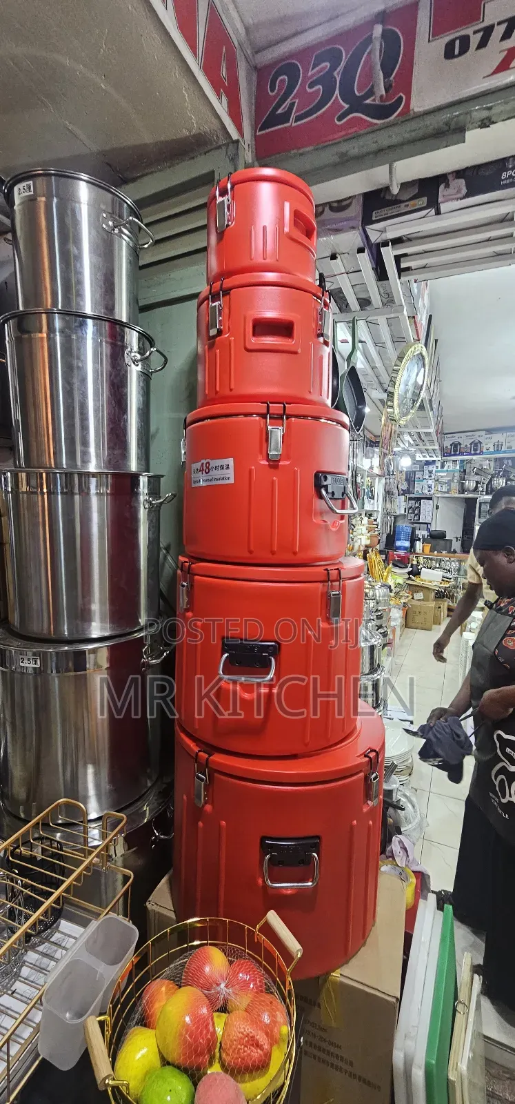 Set of 5 Insulated Food and Cooler Box