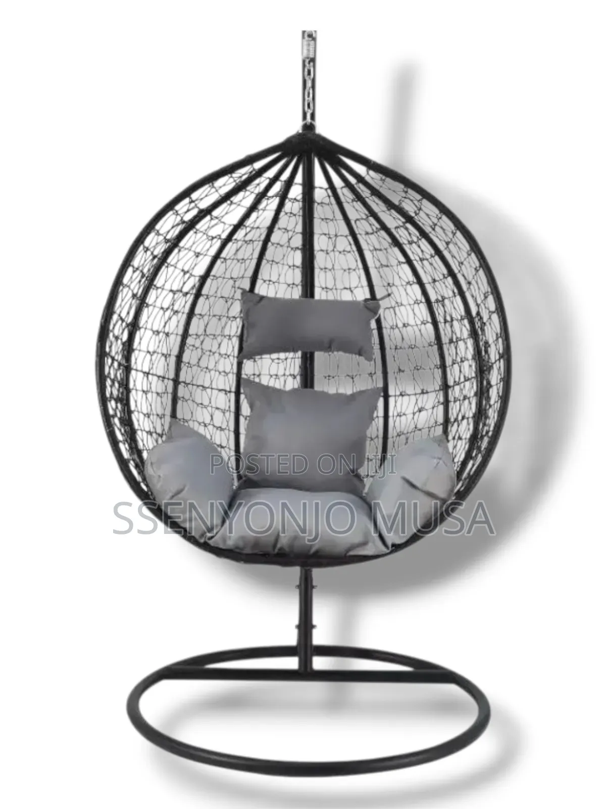 Bird Nest Hanging Chair, Rattan Swing Hammock for Adults and Kids