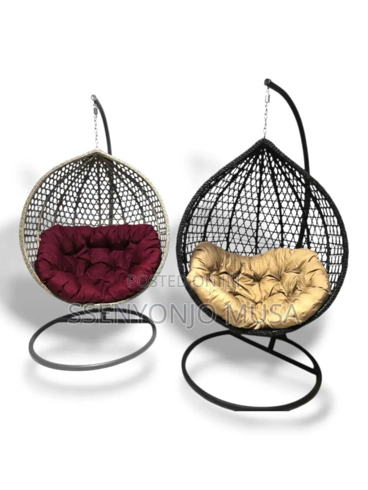 Bird Nest Hanging Chair, Rattan Swing Hammock for Adults and Kids