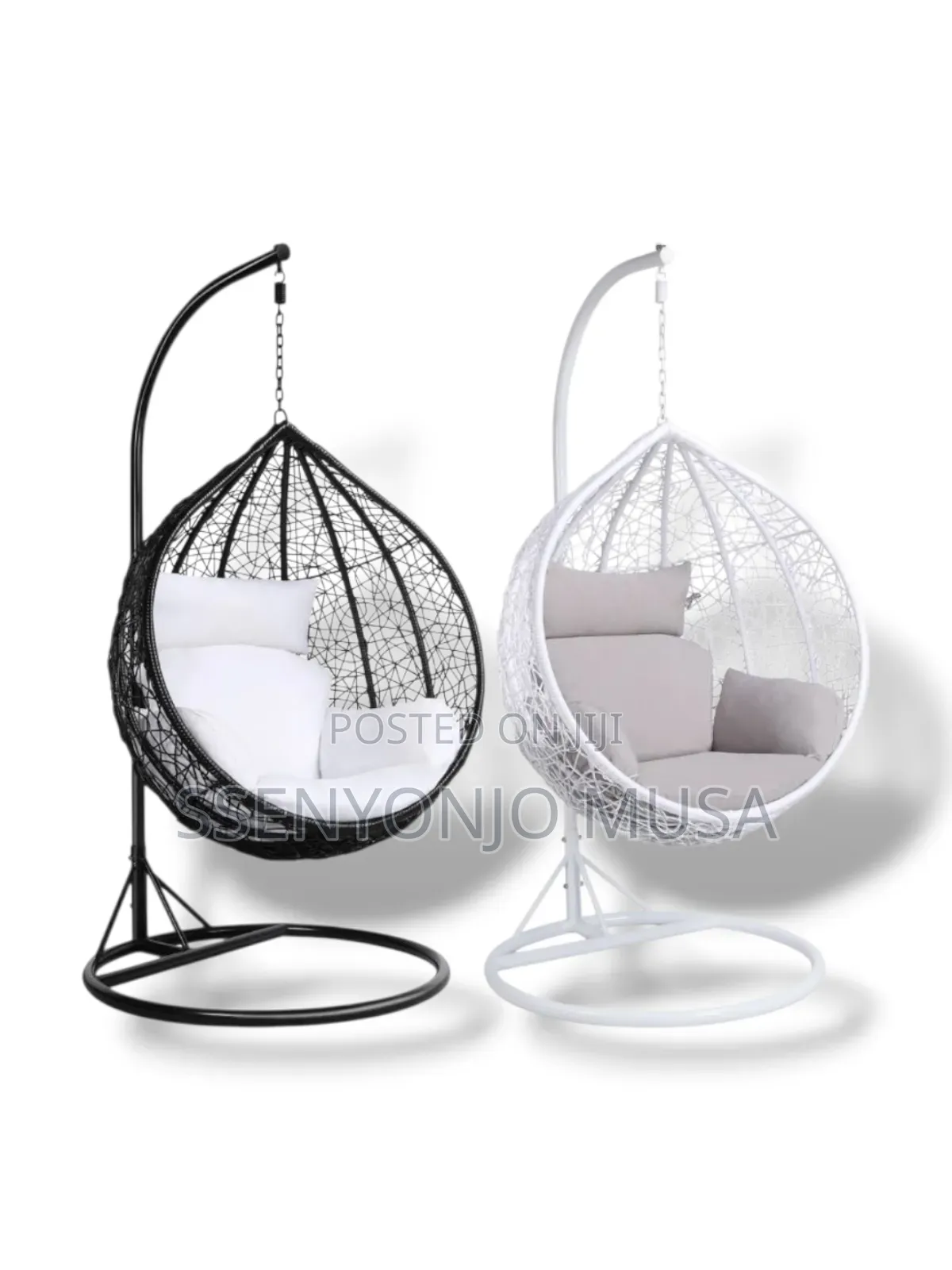 Bird Nest Hanging Chair, Rattan Swing Hammock for Adults and Kids