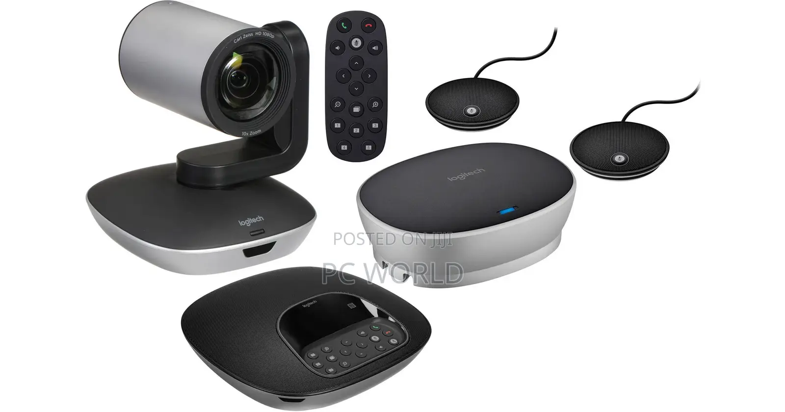 Logitech Group Video Conferencing System With Expansion Mics