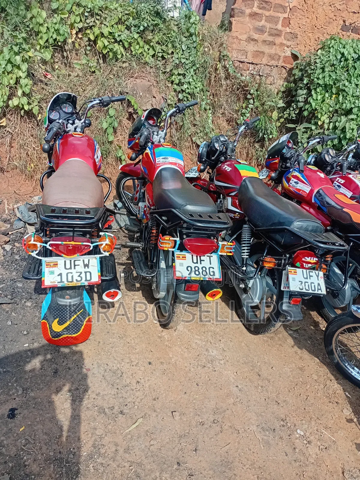 TVS HLX 125 2023 Red
