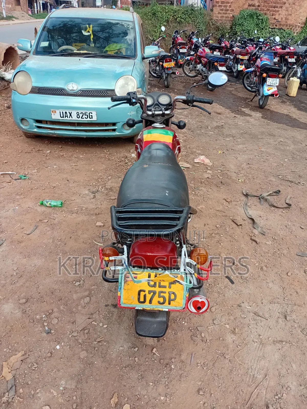 TVS XL 100 2022 Red