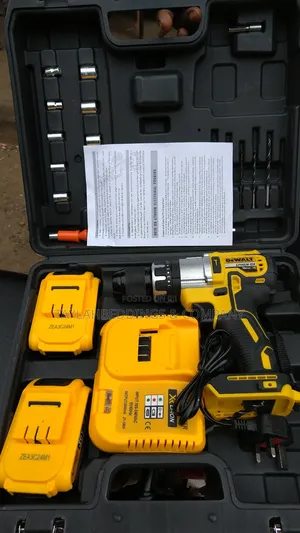 Dewalt 36v Usa Hammer Rechargeable Drill Machine With Toolkit Set