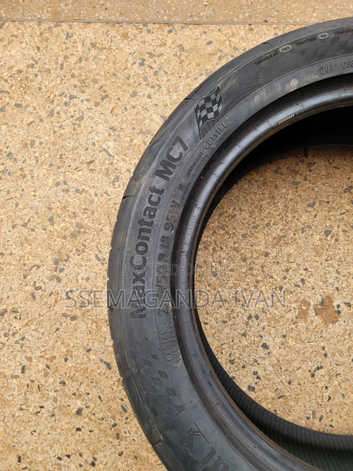 225/50r18 Original Continental Foreign Used