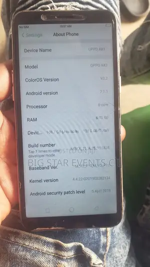 Oppo A83 128 GB Gold