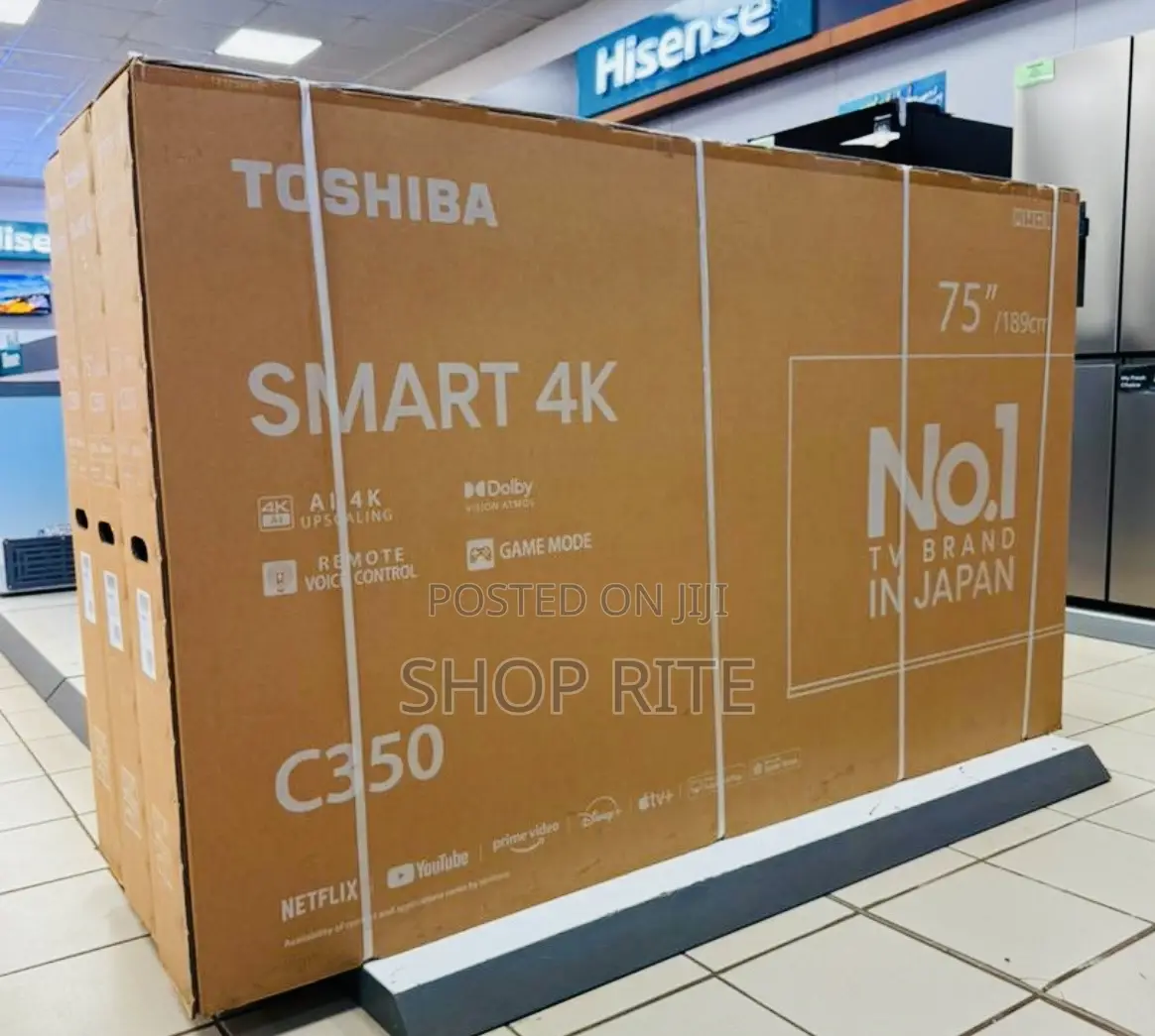 Toshiba 75 Inches Smart TVS C350
