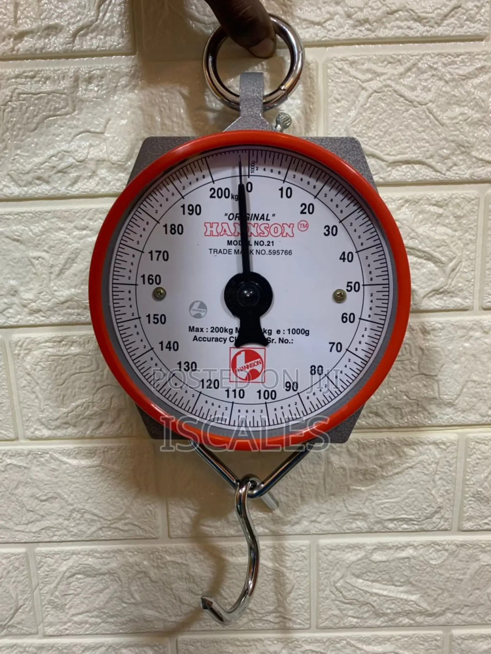 Hanson Manual Weighing Scale Hanson 200kg Weigh Manual Weighing Scale