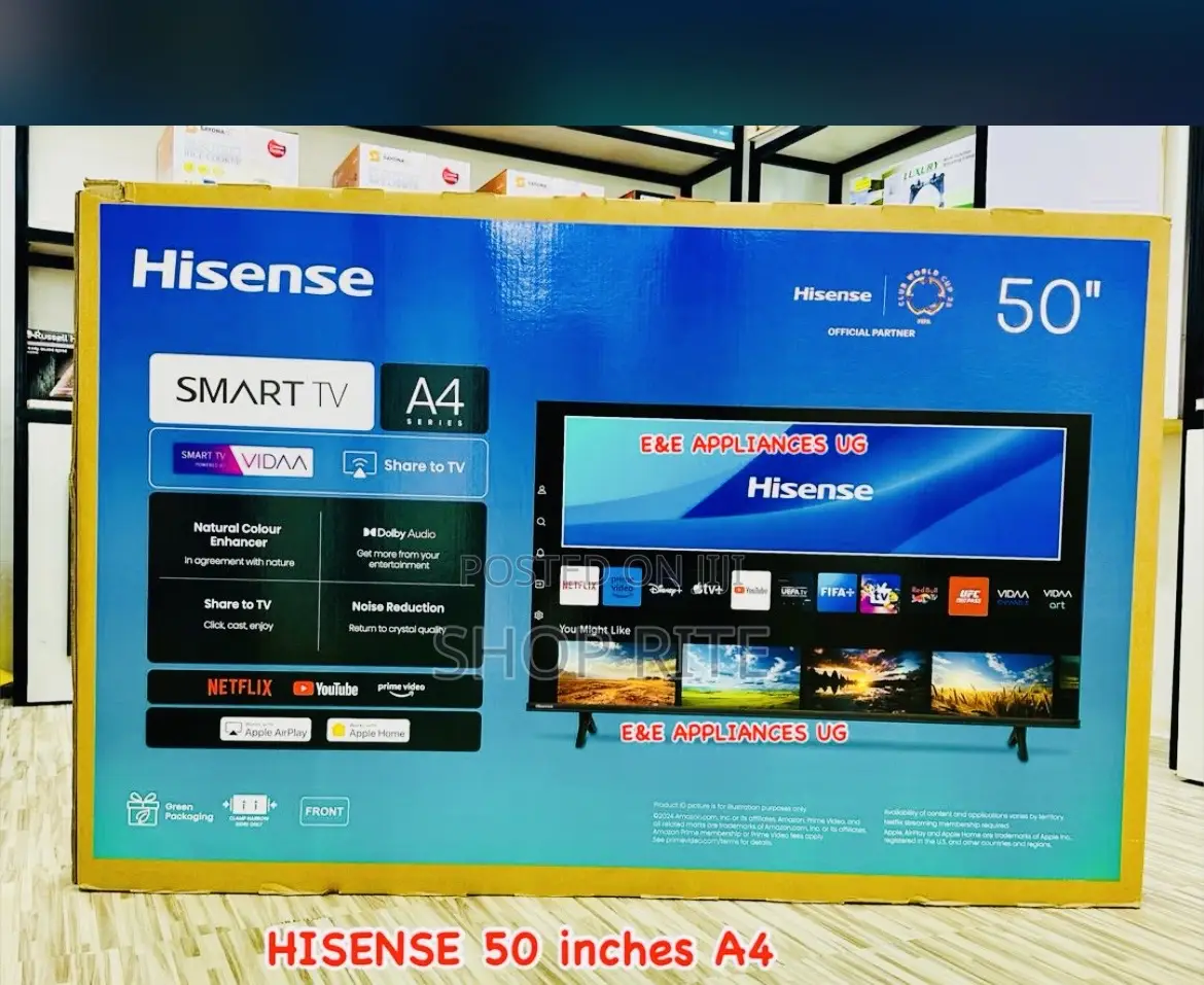 Hisense 50 Inches A4 Series 50 Inches Original TVS