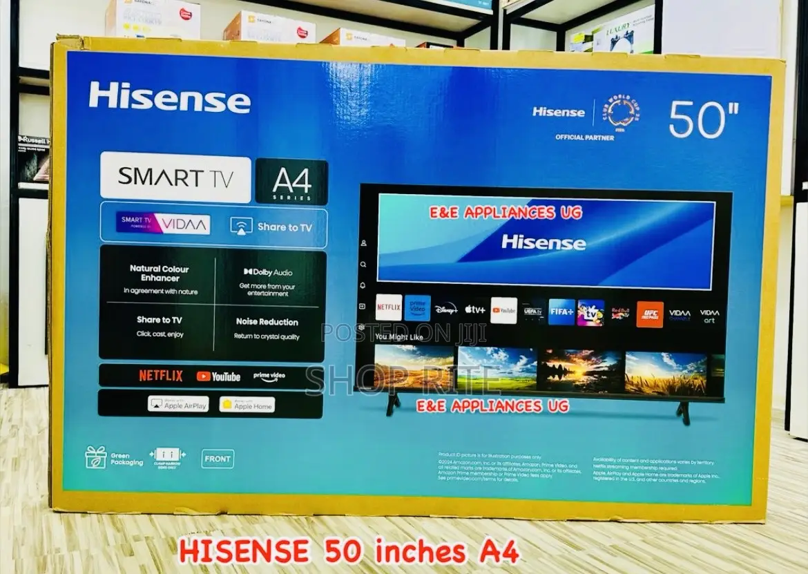 Hisense 50 Inches A4 Series 50 Inches Original TVS