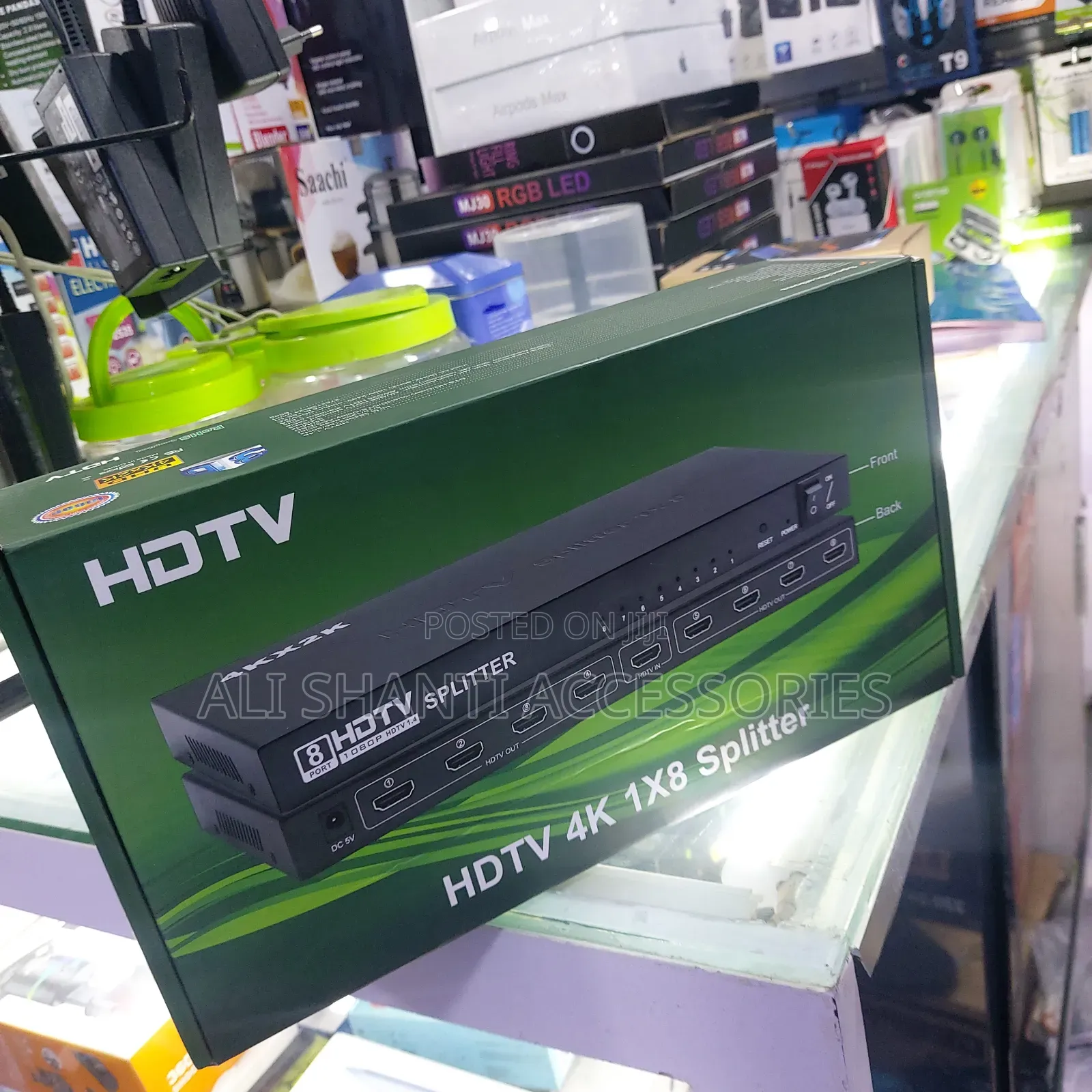 8 Way Hdmi Splitter 1080 Hd, HDTV 1x8 Splitter