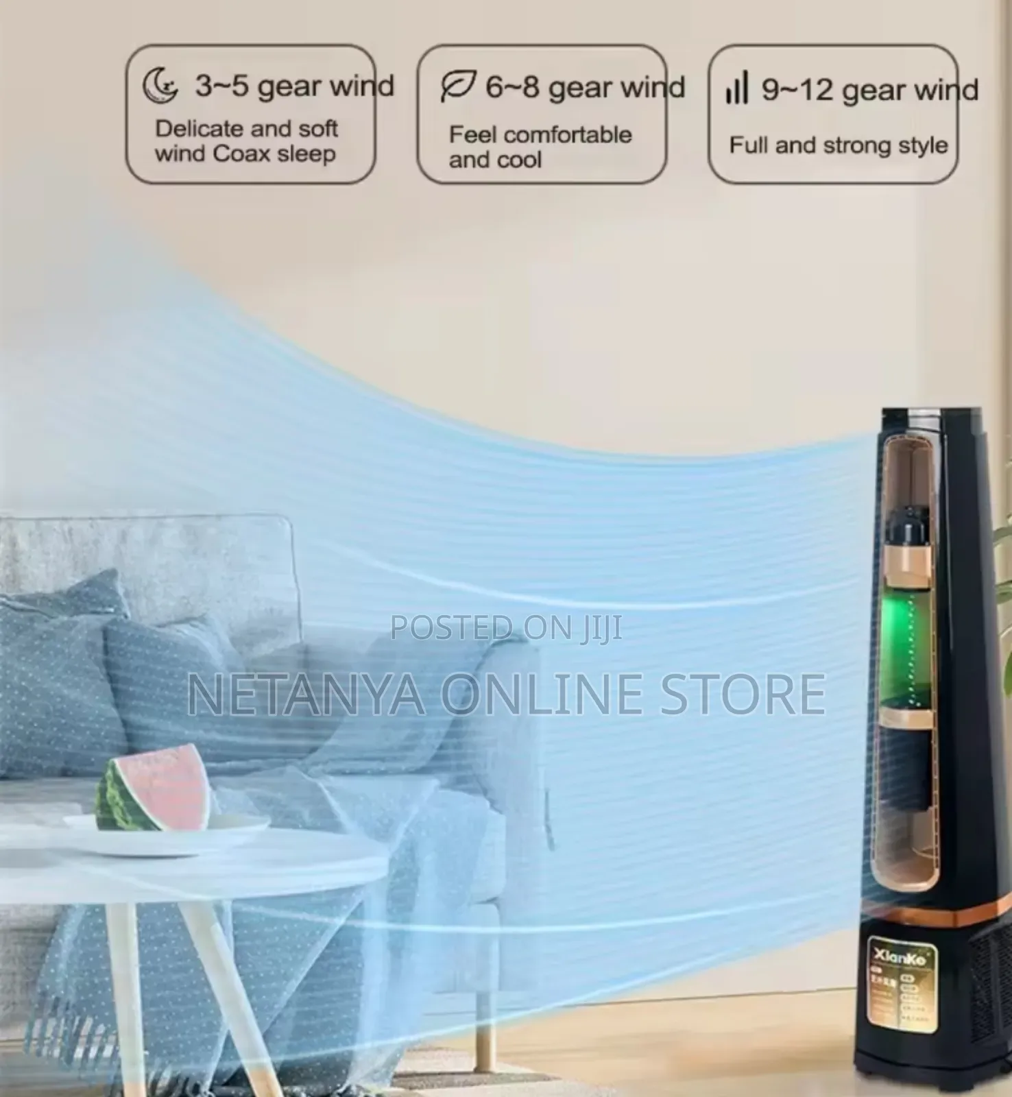 5in1 Bladeless Fan