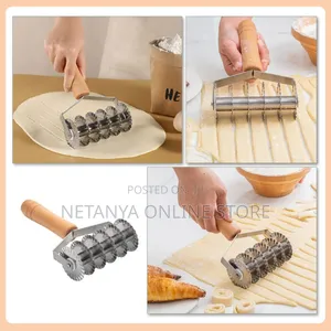 Stainless Steel Dough Roller Cutter