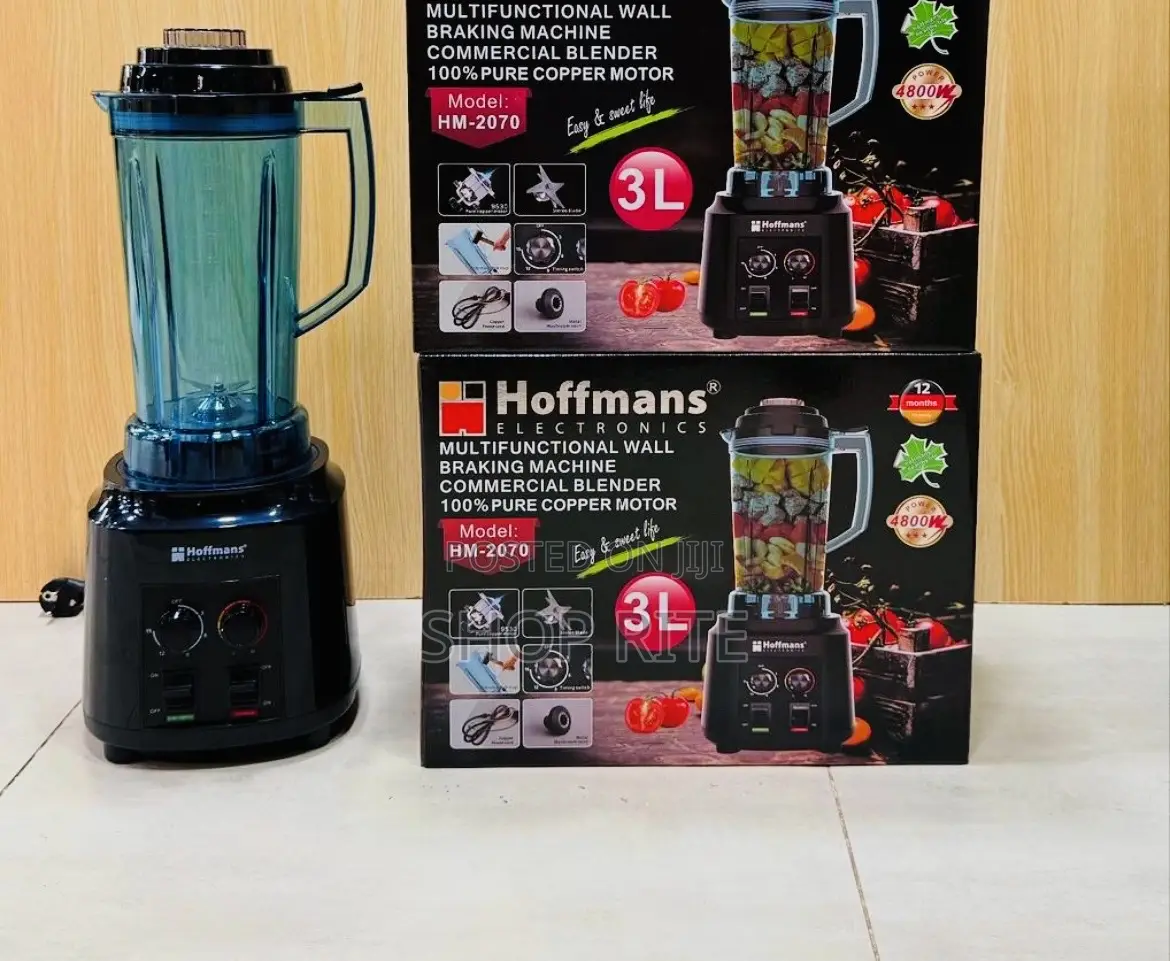 Hoffmans Multi Functional 3 Liters Advanced Commercial Blender