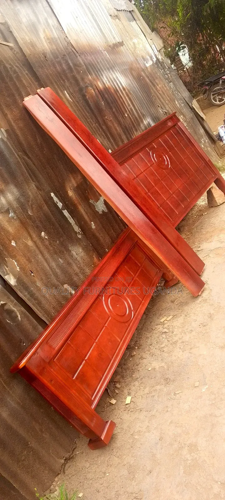 Solid 5*6 Wooden Bed