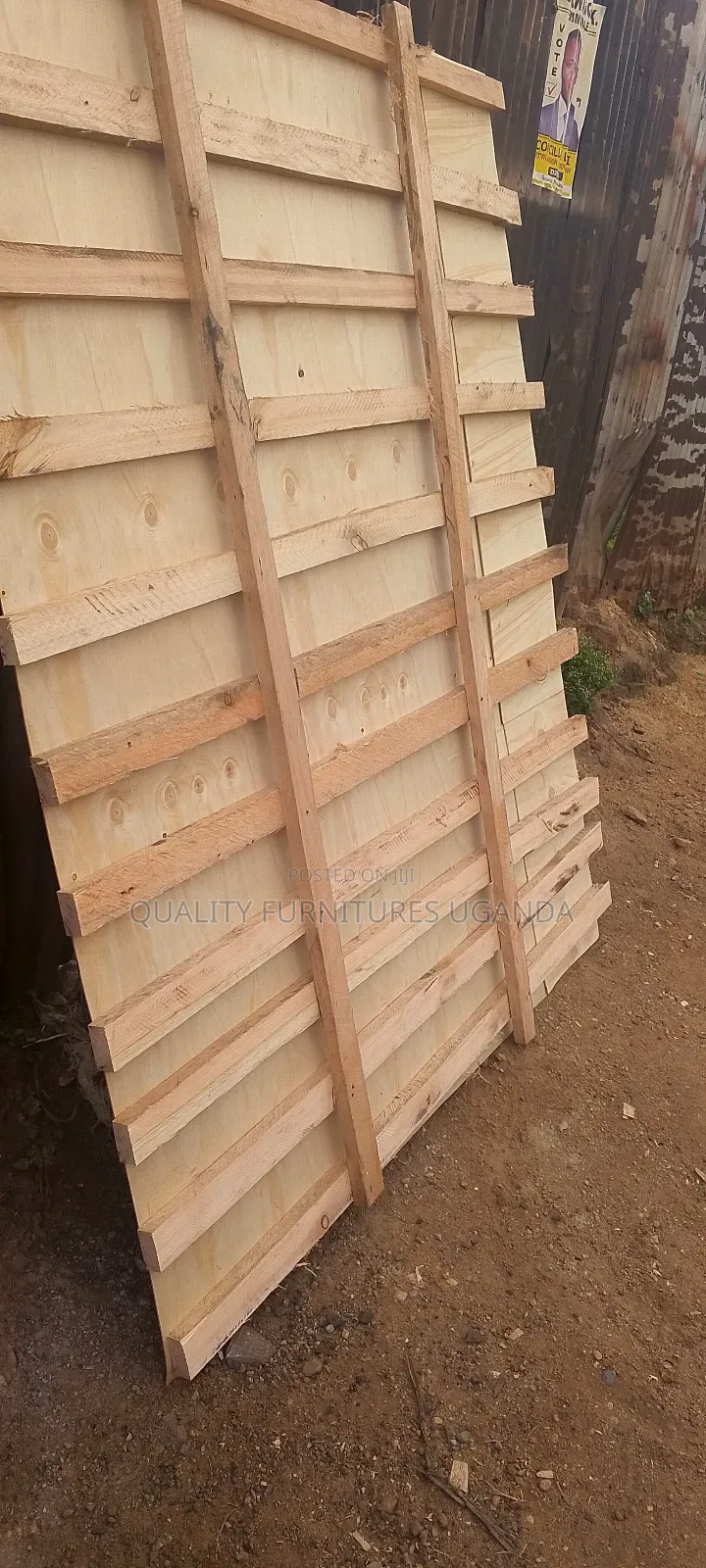 Solid 5*6 Wooden Bed
