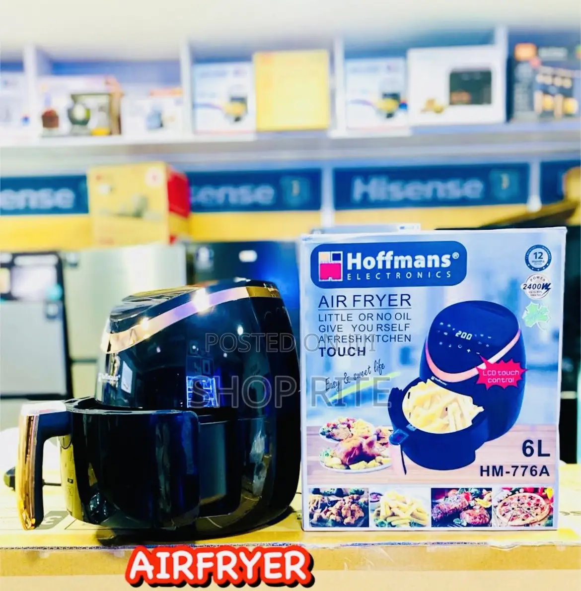 Hoffmans 6 Liters Original Air Fryer