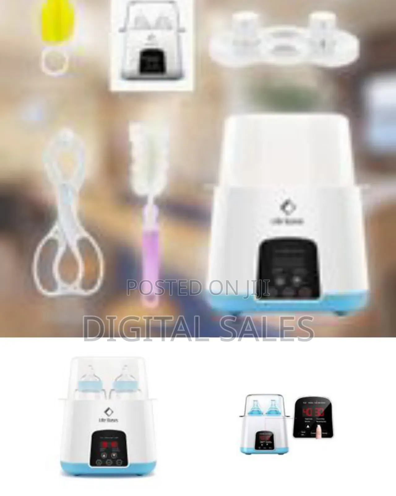 4-in-1 Baby Bottle Cleaner,Multi-Function Electric Baby Bottle Warmer