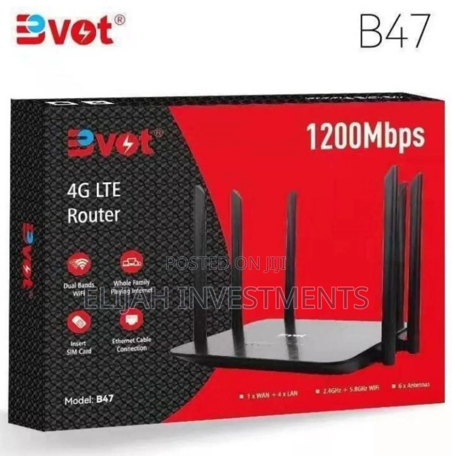 Bvot B37 4g Lte Router 4000mah Rechargeable Router With 4g Simcard