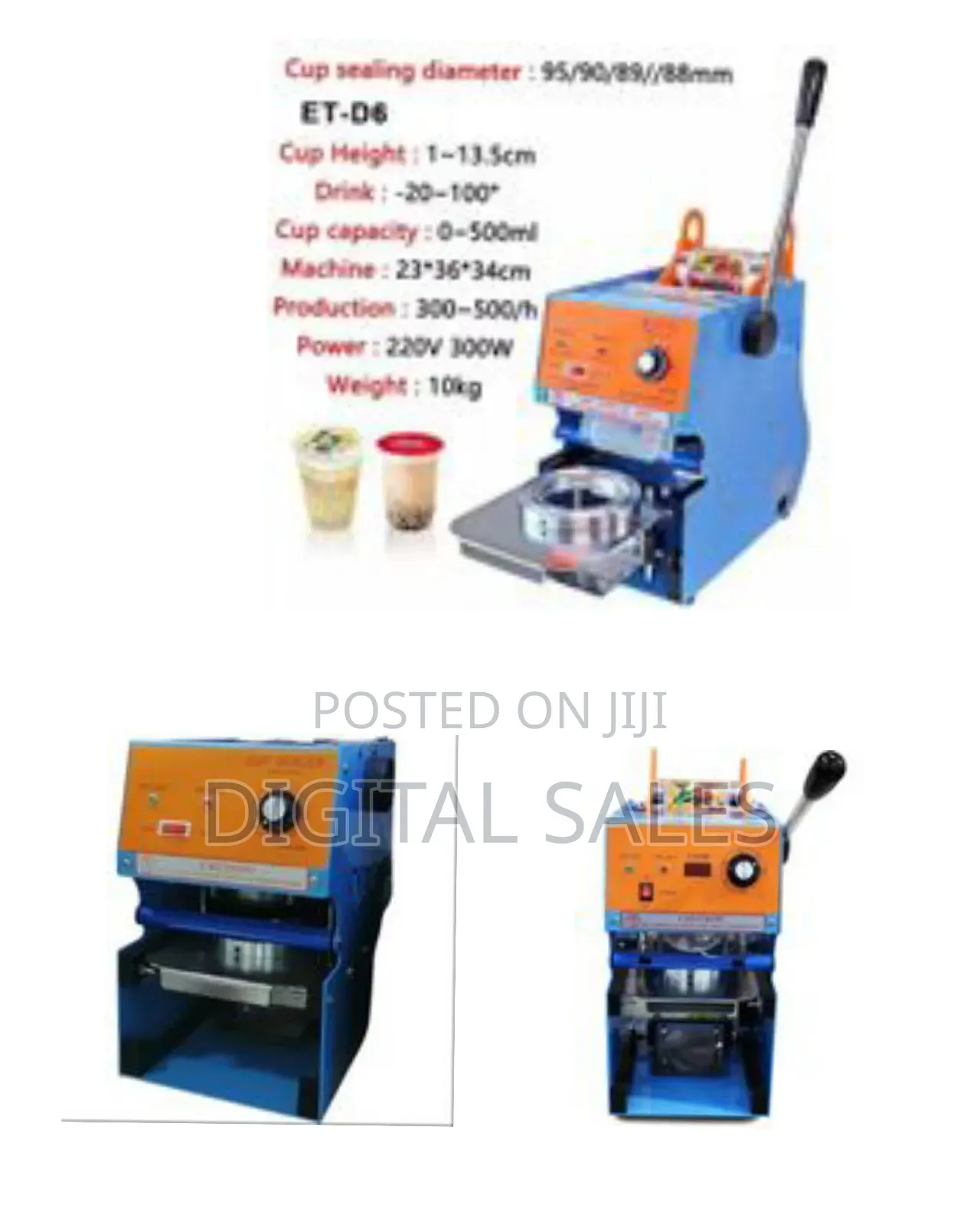 Manual Handle Cup Sealing Machine Commercial Sealer Hand