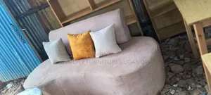 Off -White Solid 2 Seater