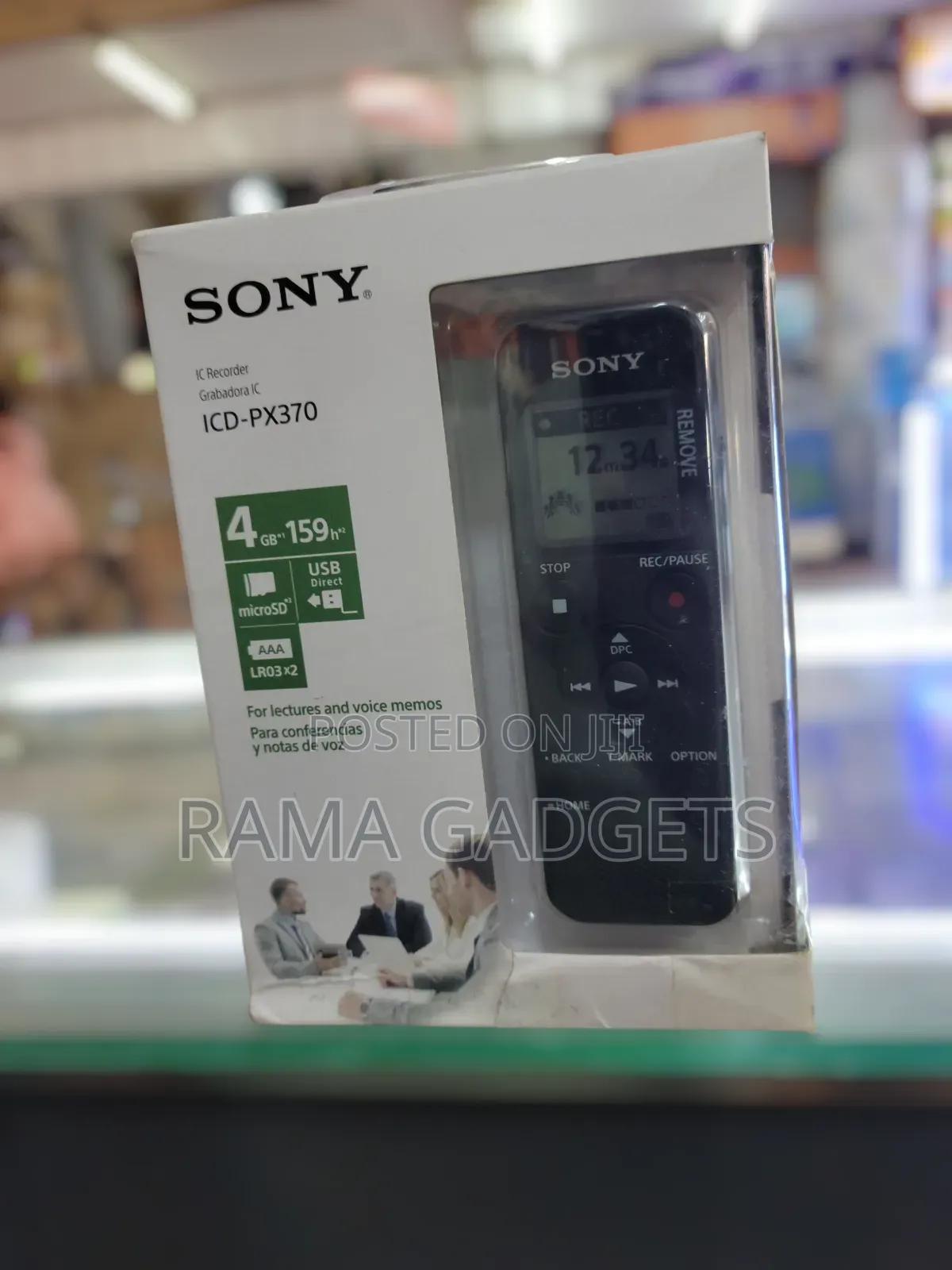 Sony Icd-Px370 Digital Voice Recorder.