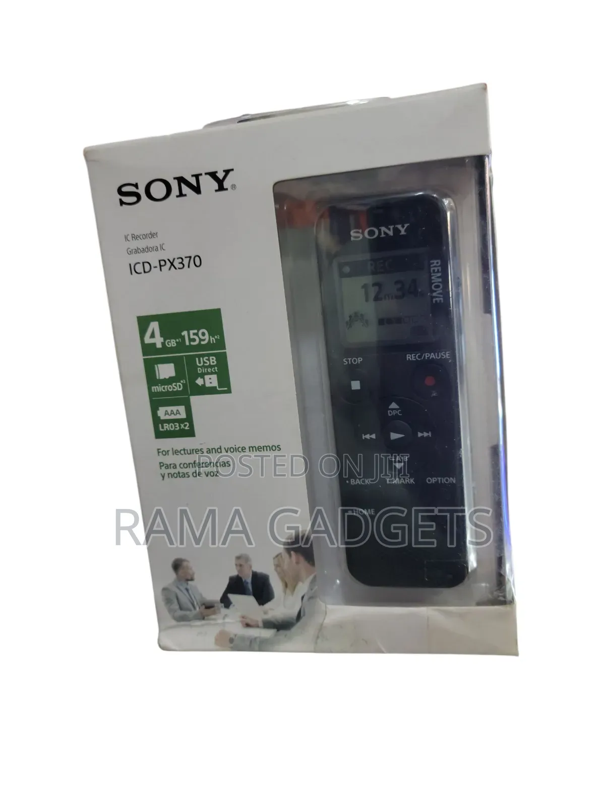 Sony Icd-Px370 Digital Voice Recorder.
