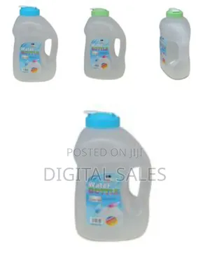 3000ml Plastic Fridge Juice Water Bottle Storage Can- Multi-Colours