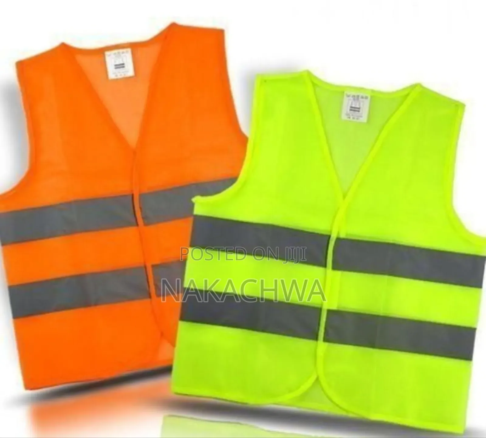 2 Reflector Jackets Green And Orange