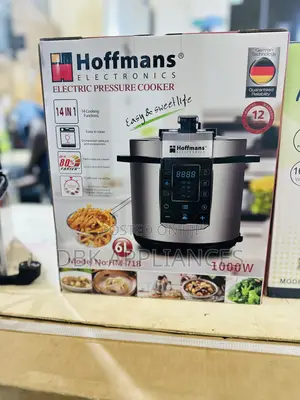 Pressure Cooker Hoffmans 14 in 1 With 1 Year Warranty