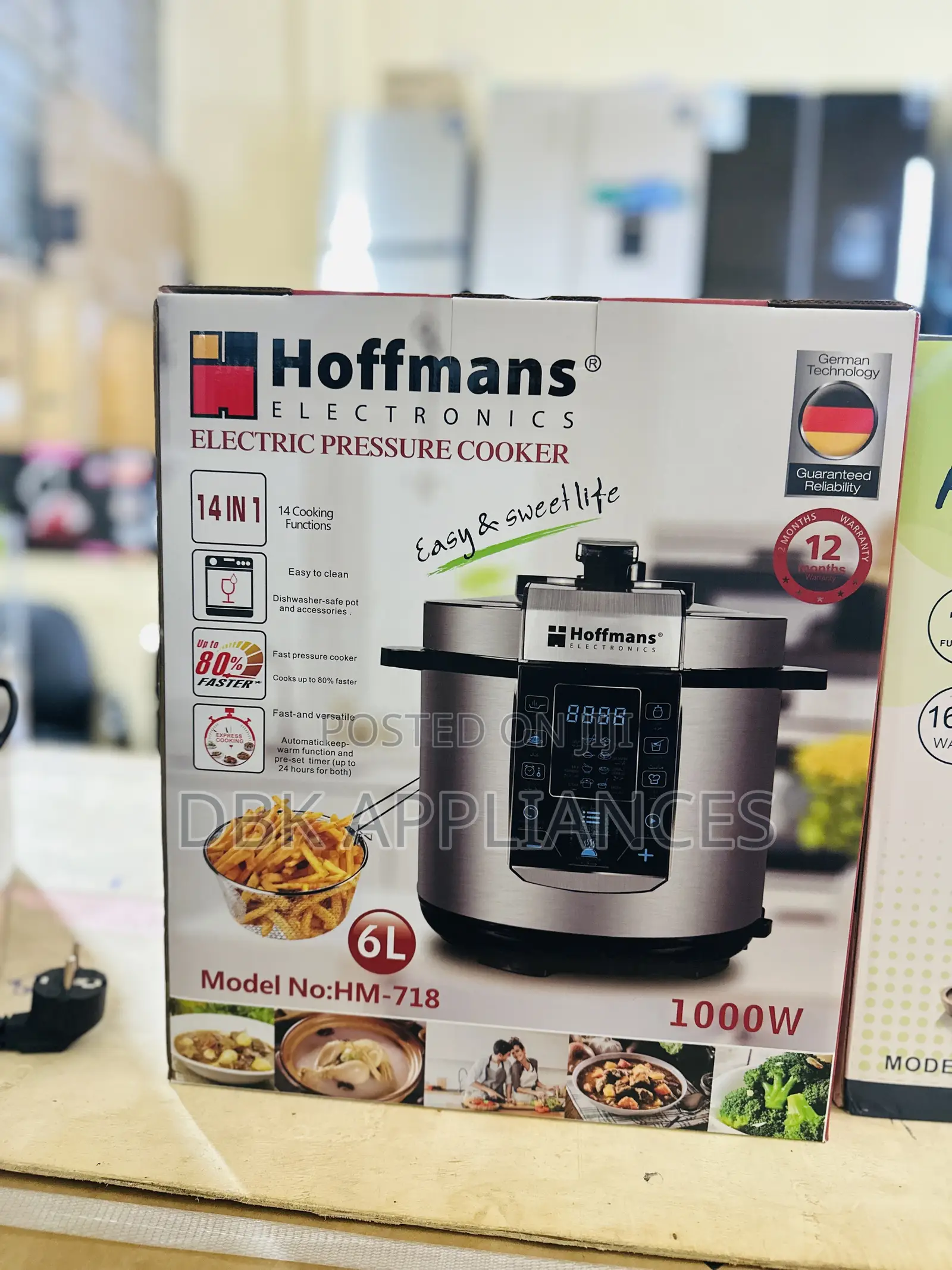 Pressure Cooker 14 in 1 With 12 Months Warranty