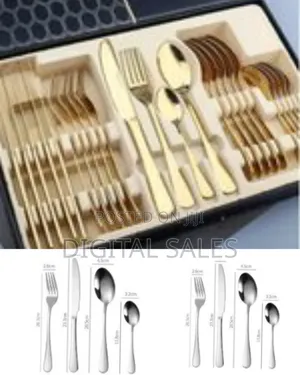 Silverware Cutlery Set for 6 Stainless Steel With Portable Storage