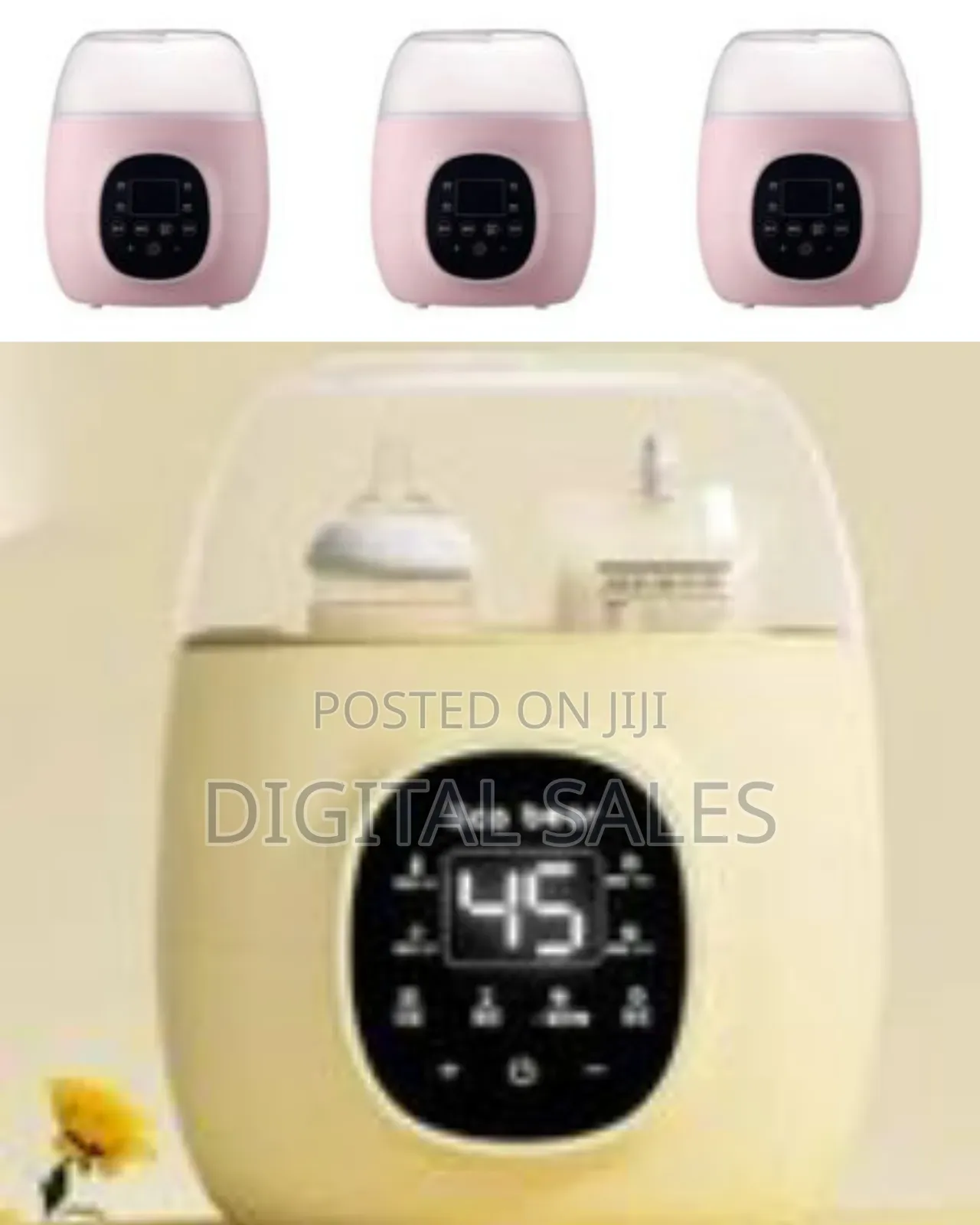 Babyhug 4-in-1 Baby Bottle Warmer cum sterilizer - White