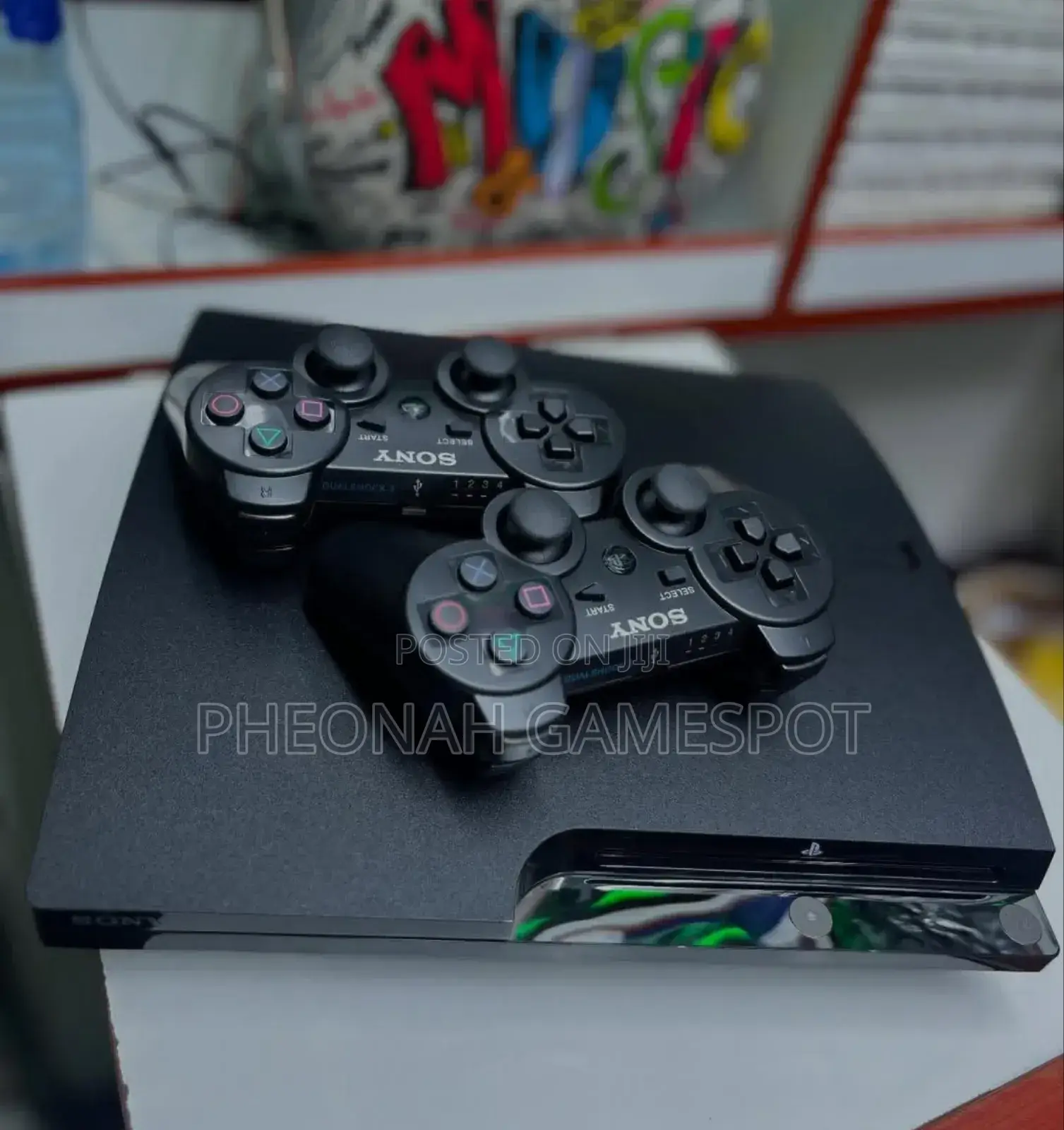 The Best Playstation 3 Slim on the Market. Comes With 20 Games, 2 Pads