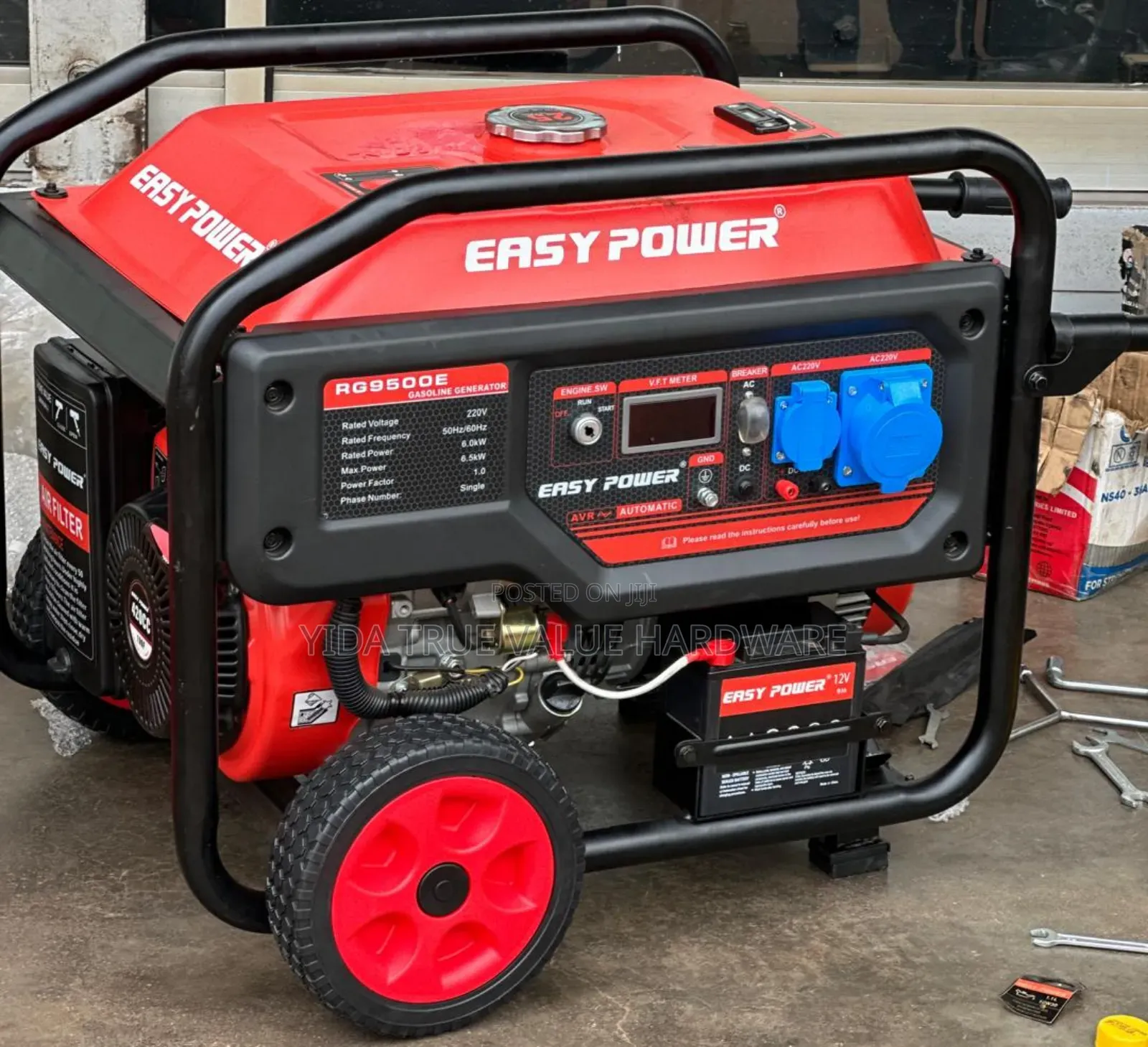 Generator 7kva Key Start Easy Power  Italy