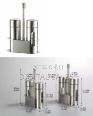 Spice Salt and Pepper Shaker Storage Containers