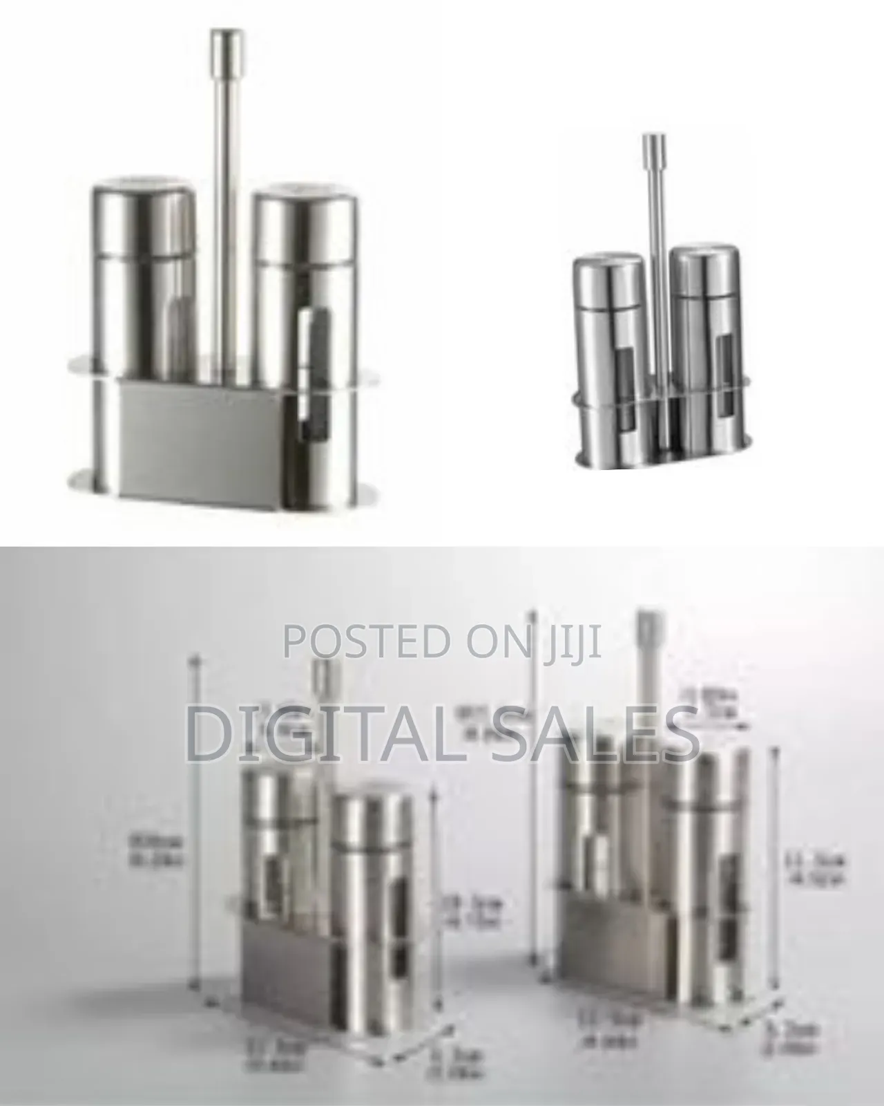 Spice Salt and Pepper Shaker Storage Containers