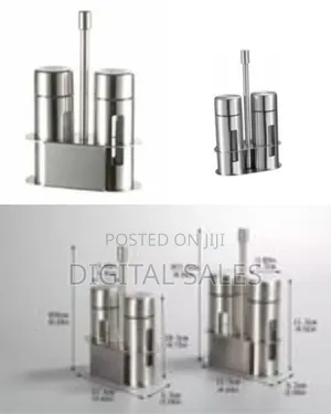 Spice Salt and Pepper Shaker Storage Containers