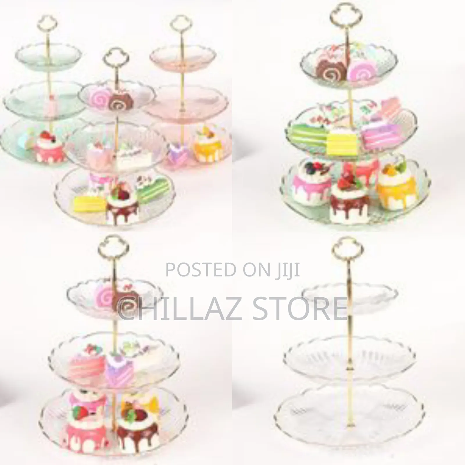 3 Layer Cake Dessert Stand