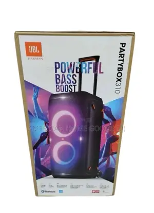 Original JBL Partybox 310 Portable Bluetooth Speaker Lights