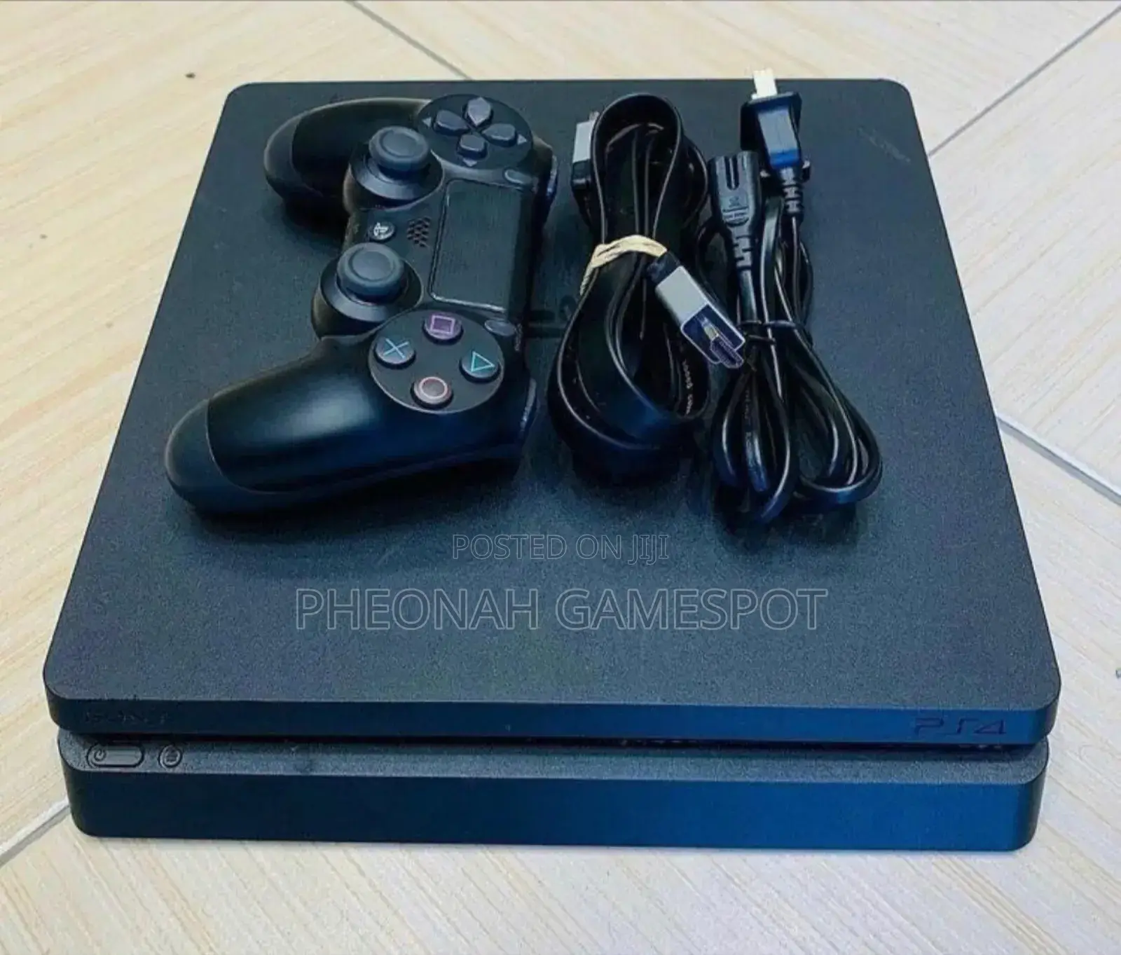 Chipped (Jailbroken) Playstation 4 Slim. 12 Games and 2 Controllers