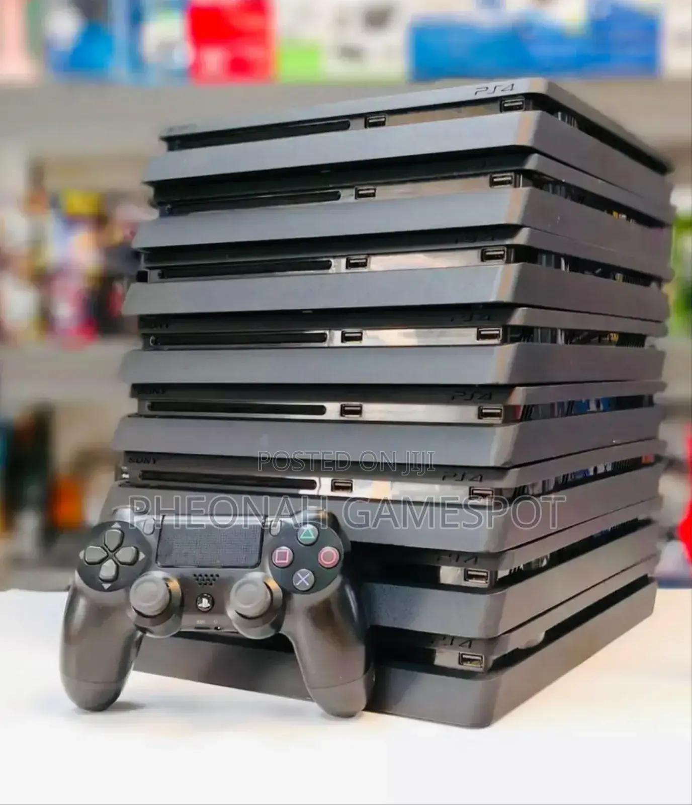 Playstation 4 Slim Consoles Are Available in Plenty. Both Chipped