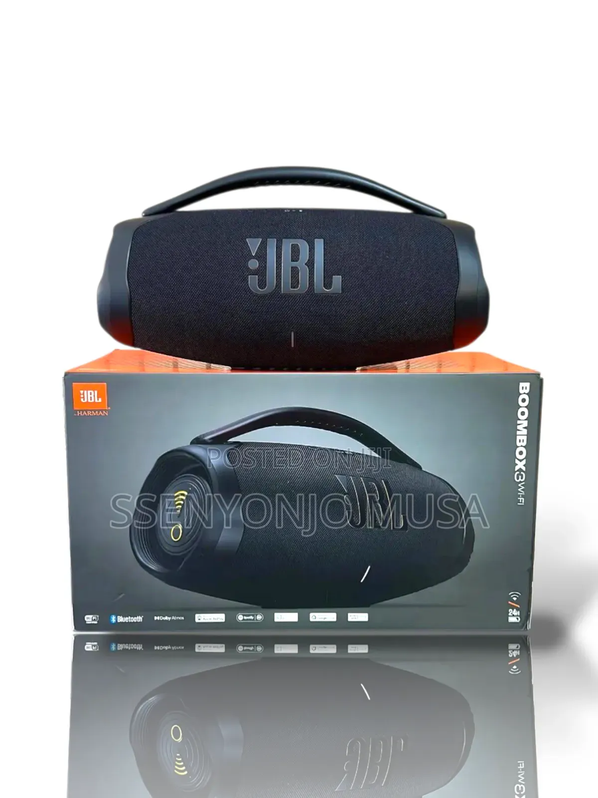 JBL Boombox 3 Wifi Portable Waterproof Bluetooth Speaker