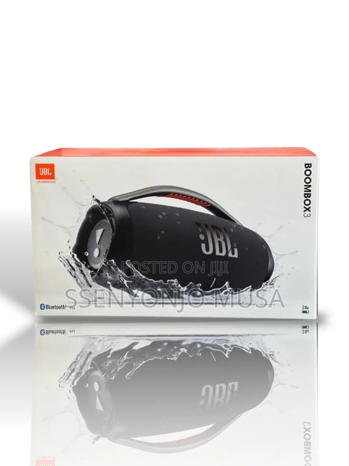 JBL Boombox 3 Waterproof Portable Bluetooth Speaker - Green.