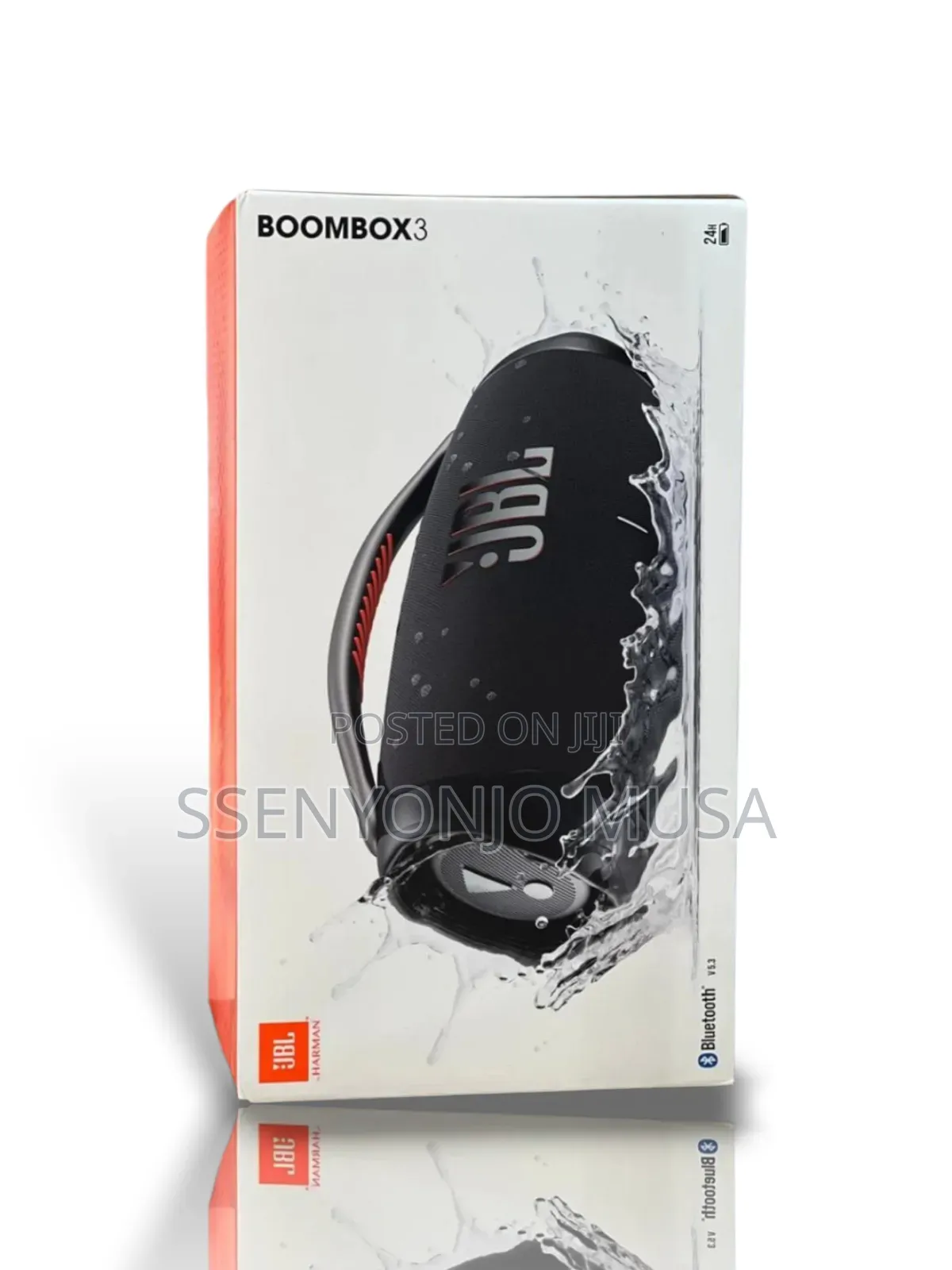 JBL Boombox 3 Waterproof Portable Bluetooth Speaker - Green.